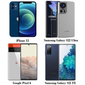 Galaxy S22, Pixel 6, iPhone 13 & Galaxy S21 FE will Arrive This Fall